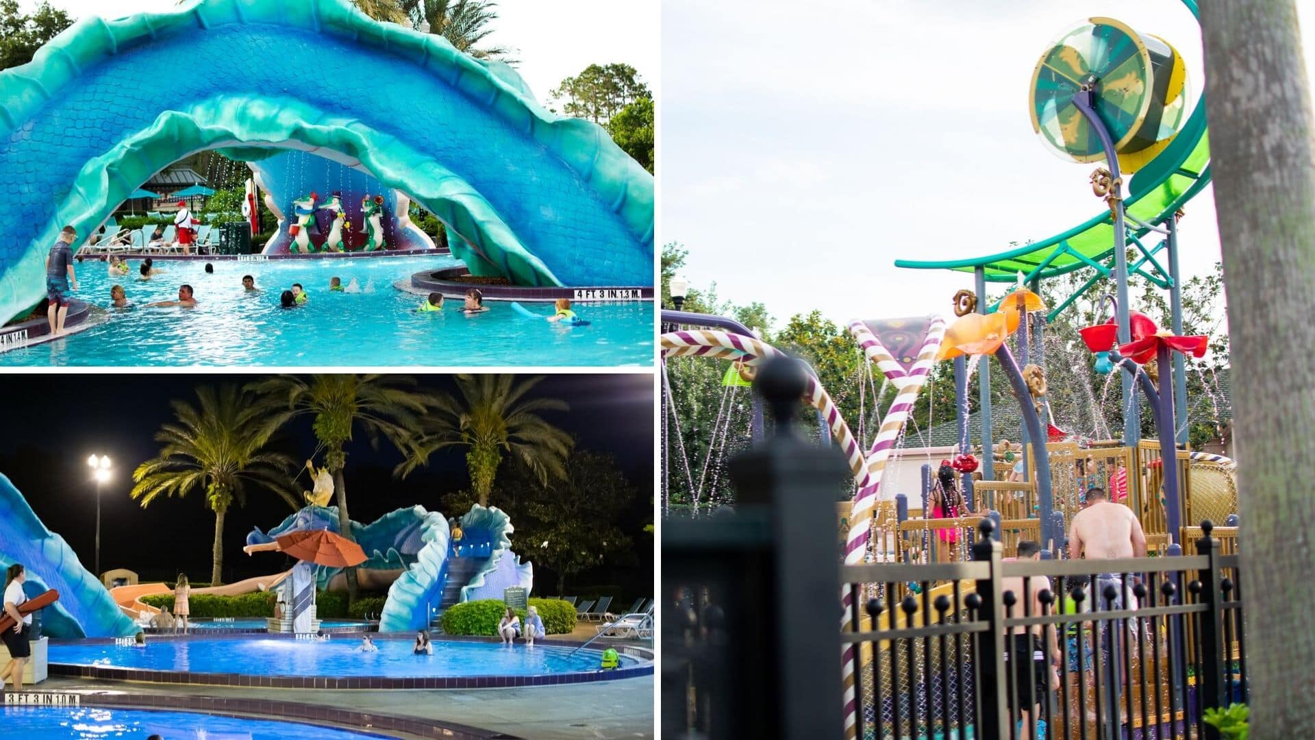 Swimming Pool and Splash Pad at Port Orleans French Quarter Resort at Walt Disney World