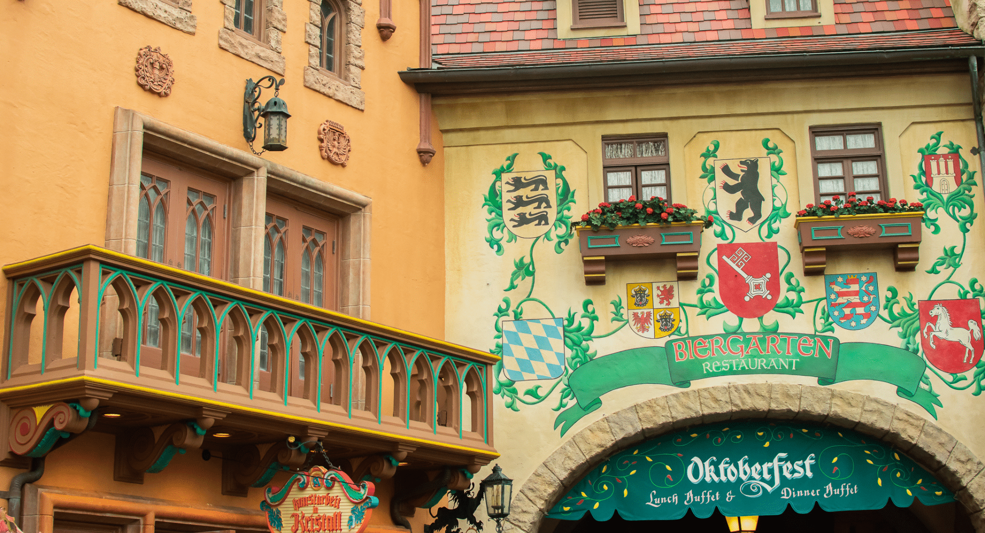 Biergarten in Germany at Epcot