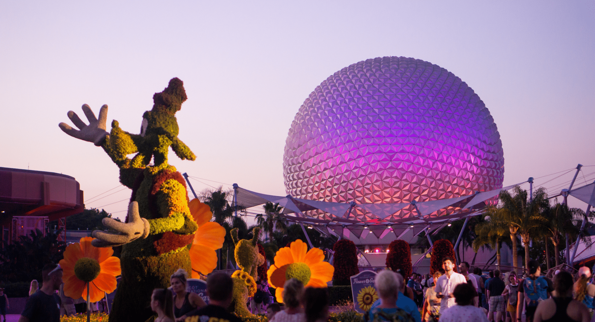 Epcot at Dusk