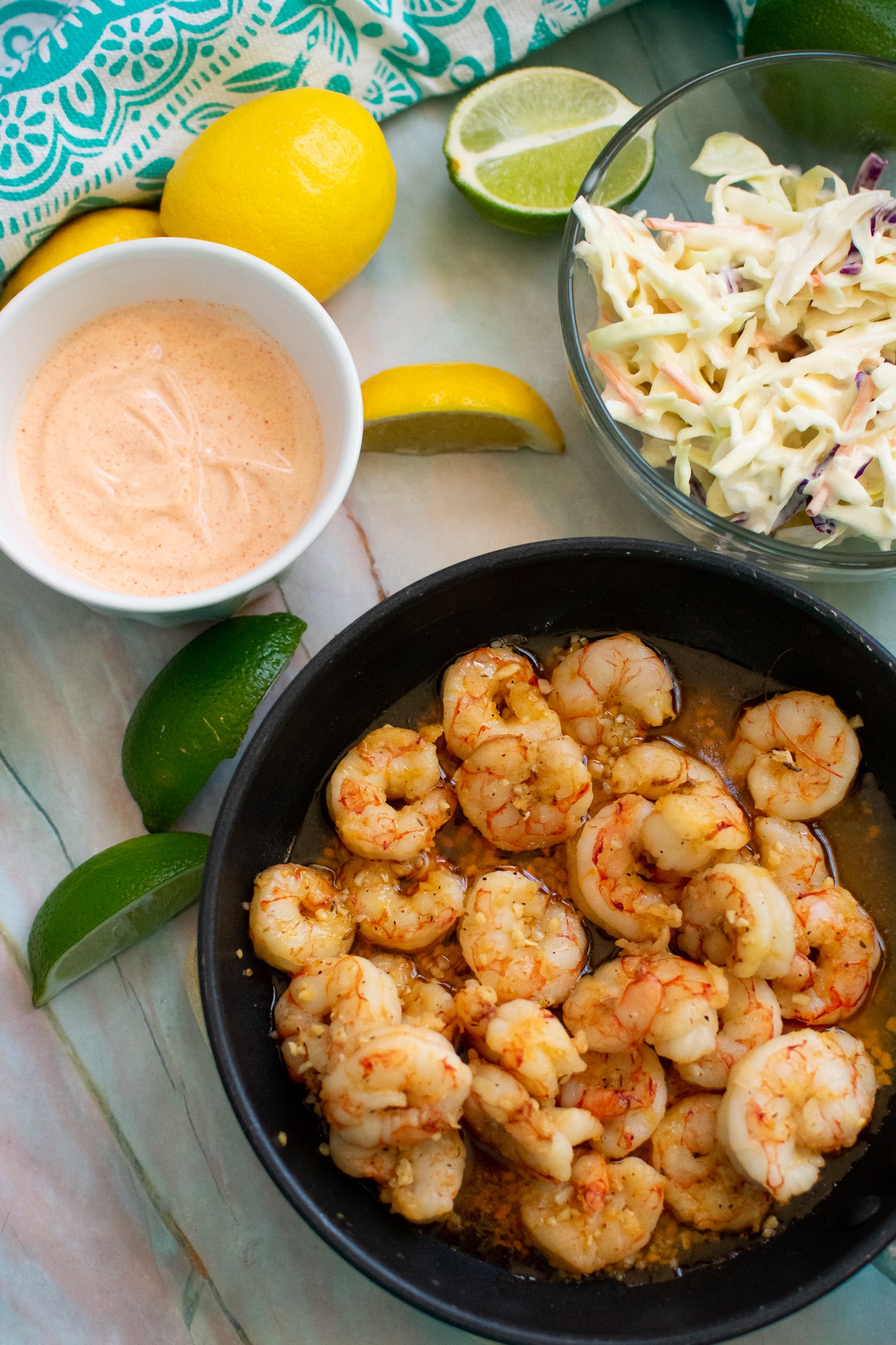 Easy Shrimp Tacos with Coleslaw Perfect for Lent