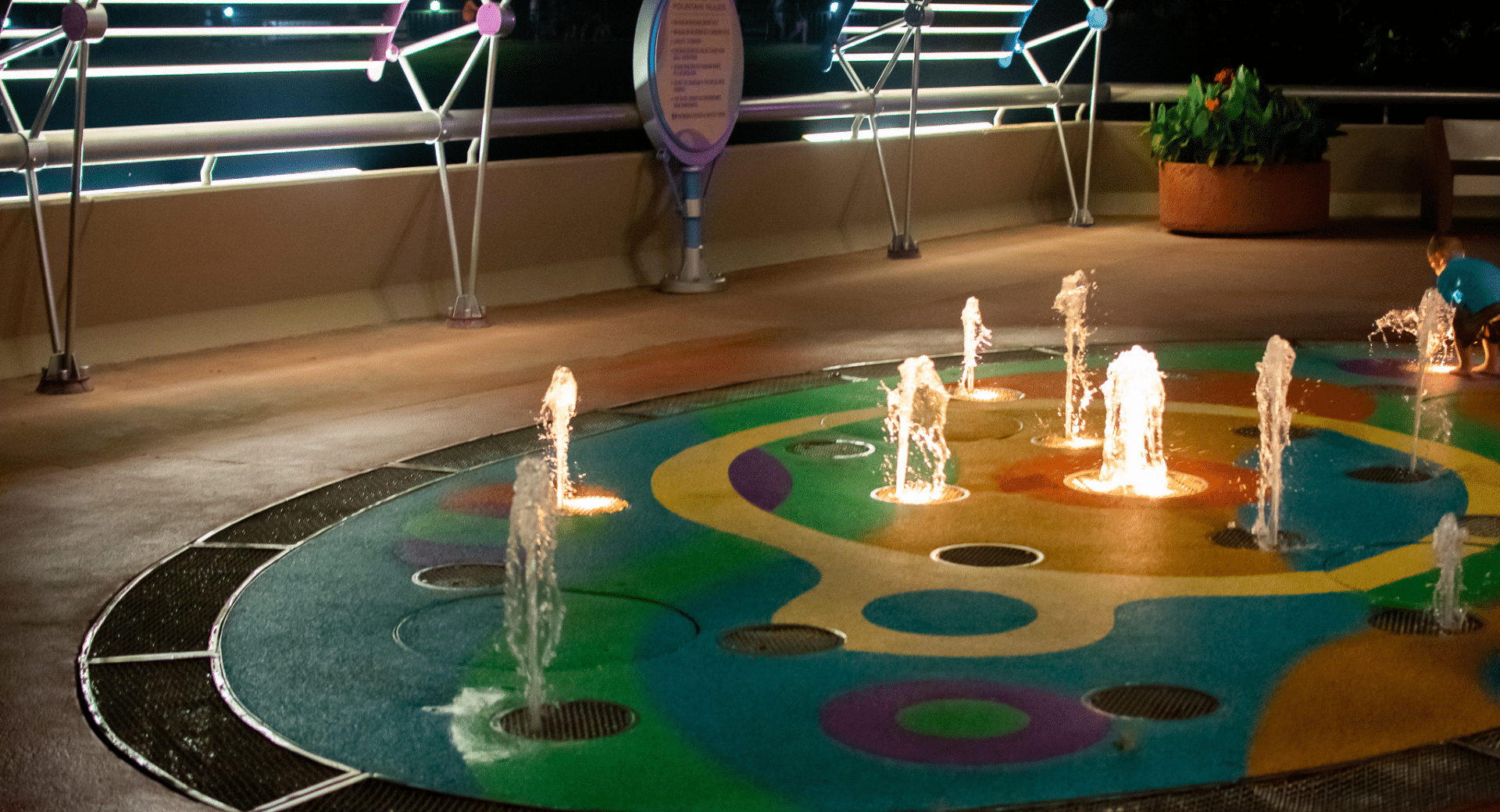 Splash Pad at Epcot