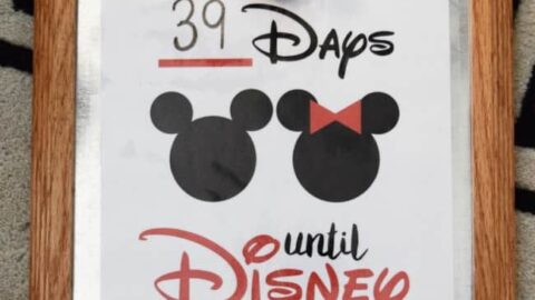 free countdown to disney printable