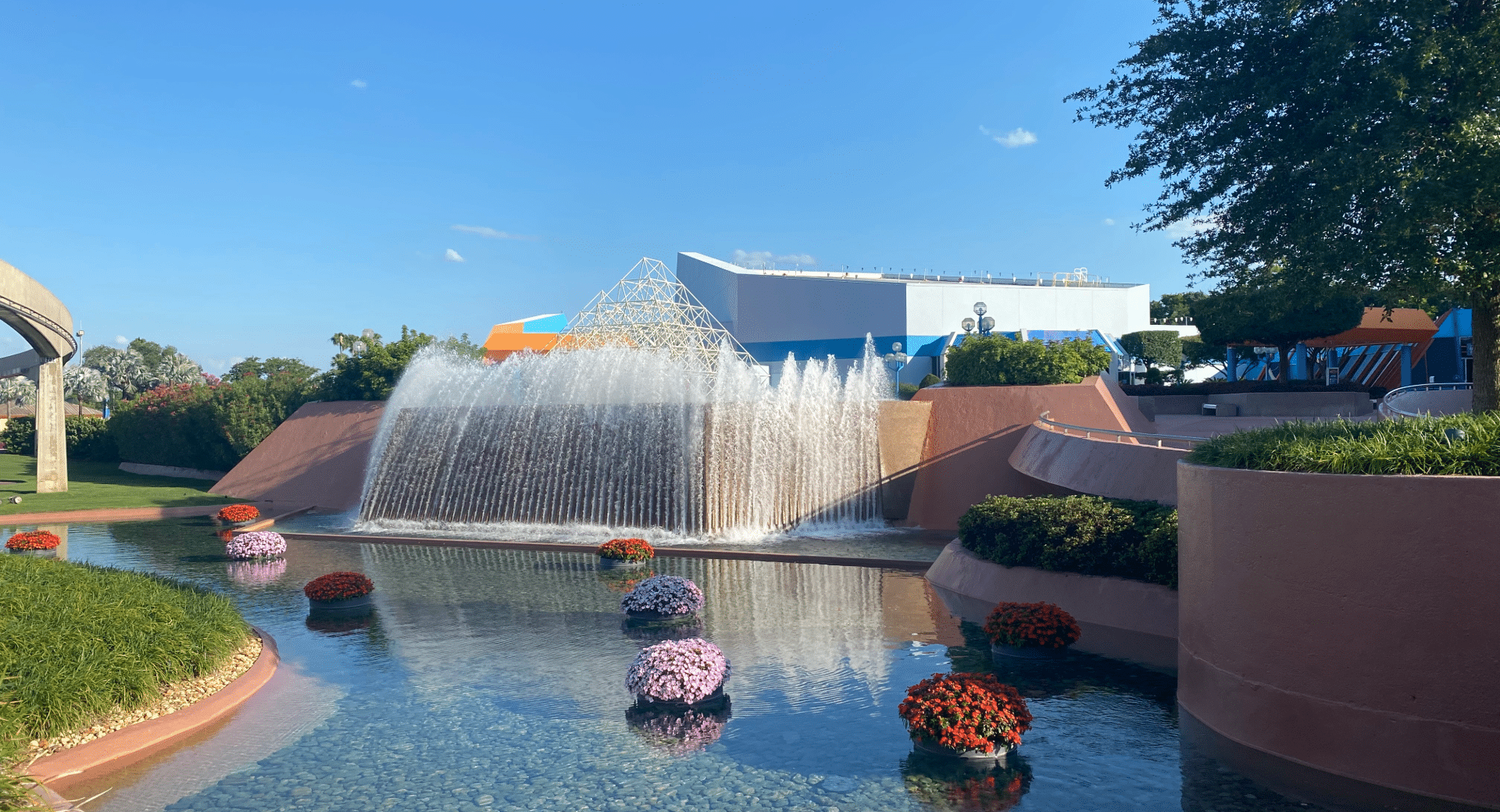 Epcot during Flower and Garden