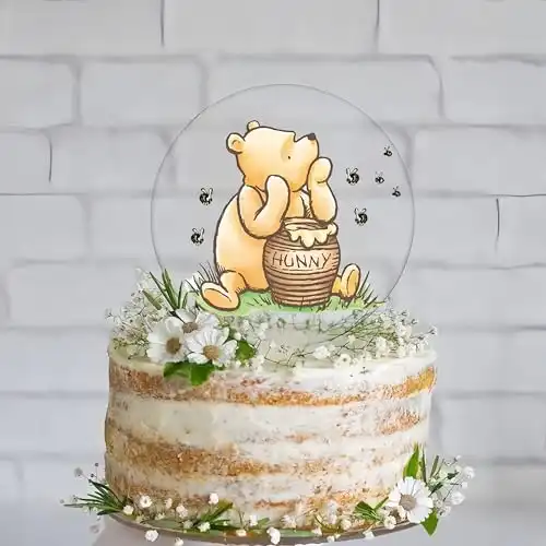 Winnie the Pooh Cake Topper Acrylic