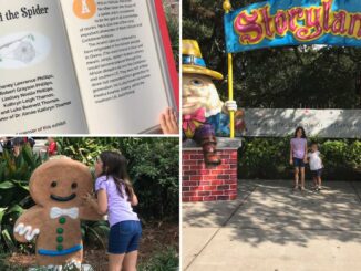 Kids playing at Storyland in New Orleans City Park